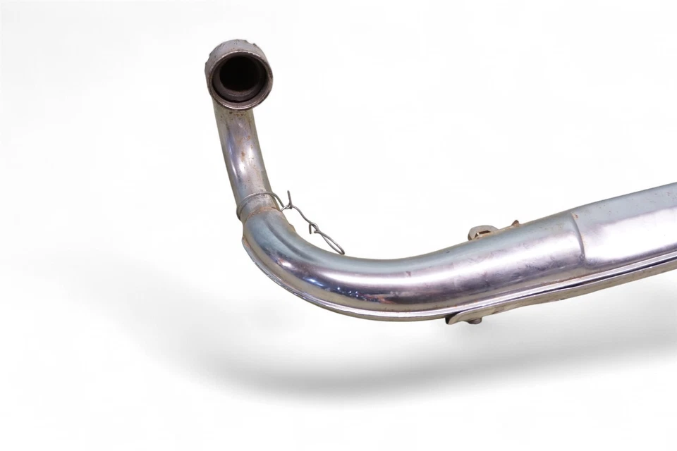 SUZUKI AS100-AC100-AC90-A100 SCRAMBLER UPPER EXHAUST MUFFLER GENUINE *2700 #1  - Image 3 of 4