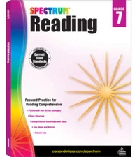 Spectrum Reading Workbook, Grade 7 - Paperback By Spectrum - VERY GOOD