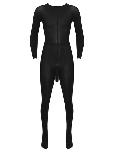 Sexy Ganzkörper Strumpfhose für Männer Full Body Transparente mit Penis Hülle - Bild 14 von 112
