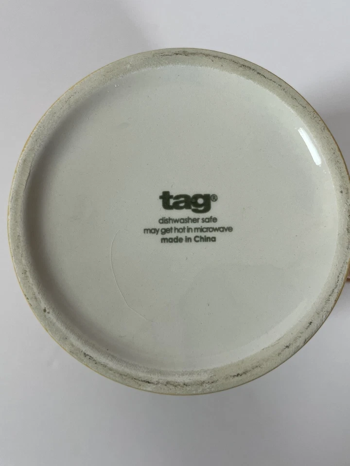 Taza de café de cerámica Tag 'Pumpkin Spice Cake'. Grande. Receta de pastel en la parte posterior Foto 4 de 4