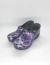 8987 Dansko Womens XP 2.0 Ribbon Patent Leather Clog Size 41 EU 10.5-11US