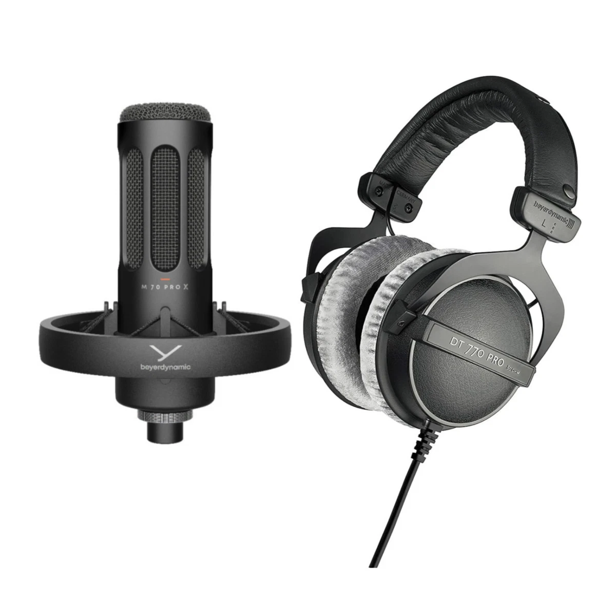 Beyerdynamic DT 770 PRO 80 Ohm Over-Ear Studio Headphones - Gray