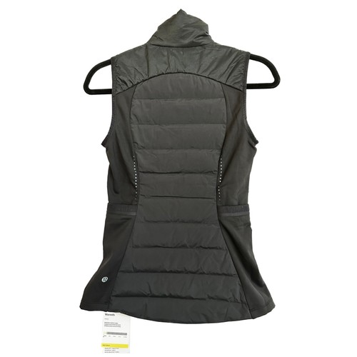 New! | Lululemon | Down For It All Vest | Goose Down Puffer | Black | Size 2 - Picture 8 of 13
