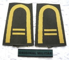 KLETT  Dienstgradabzeichen Marine Maat BA gold/oliv Bw Aufschiebeschlaufen Navy