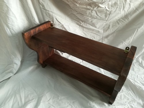 ESTANTERÍA de madera, ideal para colgar, de estilo rústico. 50 cms. largo - Imagen 6 de 12