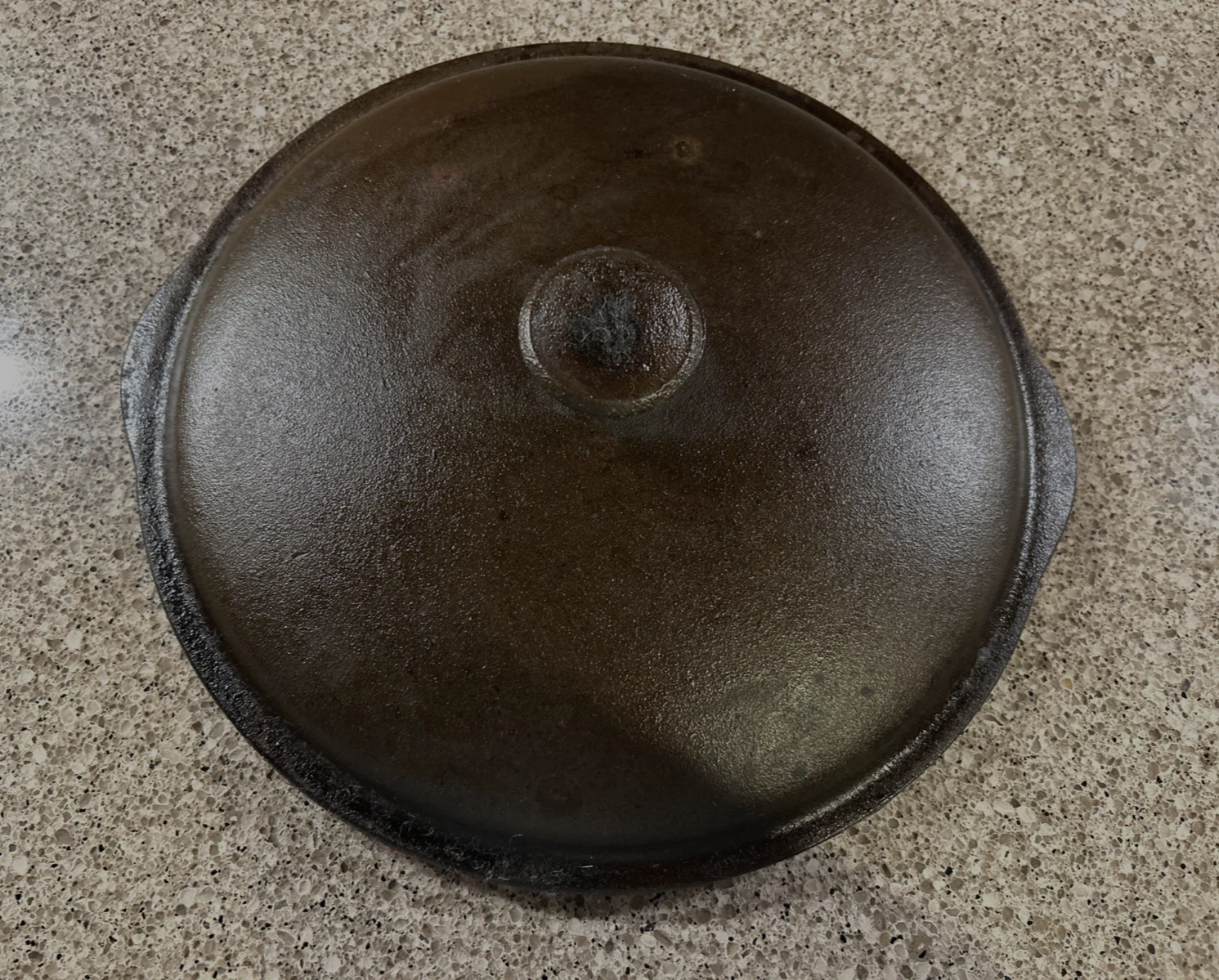 Cast Iron Lid for Pot or Skillet 10” Across No. 8 Dutch Oven Seasoned Authentic
Opens in a new windo