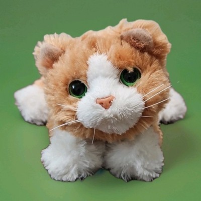 FurReal Friends Orange and White Marmalade Kitten Cat Hasbro 2007 Tested, Works
