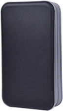Alavisxf Xx CD Case, 96 Capacity Hard Plastic CD Holder Protective DVD Disc Stor