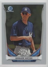 2014 Bowman Draft Top Prospects Chrome Gosuke Katoh #CTP-85 k0v