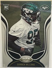 2019 Panini Certified Quinnen Williams Foil Rookie Card RC #/399 Jets Cowboys SP. rookie card picture