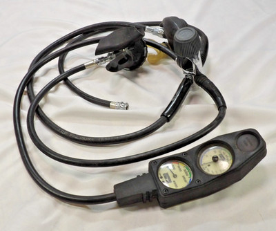 Sherwood Scuba Diving System Brut & Saturn Regulators Gauges And Control Valve