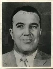 1961 Press Photo Matthew Mericle, General manager of A. C. Horn Co. of Texas