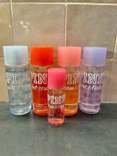VS PINK VINTAGE Body Mists Lot (5)