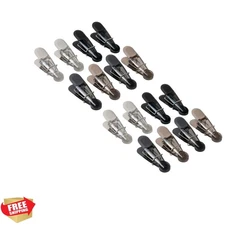 Stylish Magnetic Food Clips, 16 Count - Keep Snacks Fresh with Assorted Colors