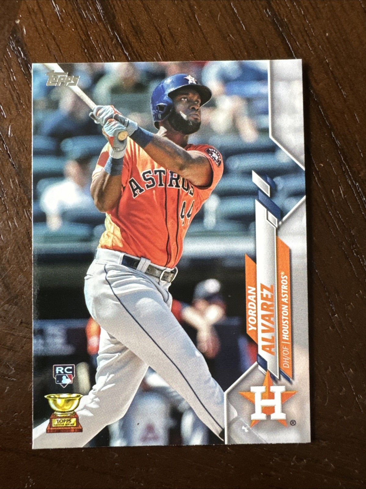 2020 Topps - Yordan Alvarez #276 Orange Jersey (RC)