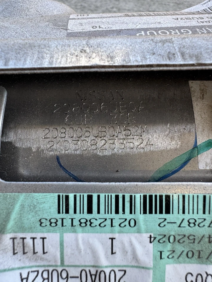 GENUINE NISSAN QASHQAI J12 1.3 CATALYTIC CONVERTER 200A0-6UB2A - Image 4 of 4