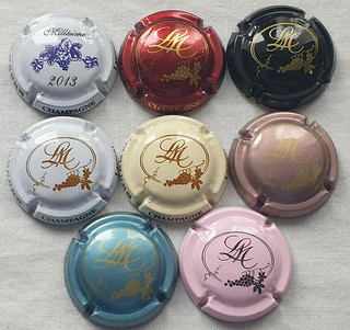 Capsules de Champagne LETTRE M SUIVANT ORDRE Mougin Laurent