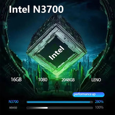 LENO Ultra Slim 14.1" Laptop Intel N3700 16GB 1TB 2TB Gaming Computer PC Windows — image 3