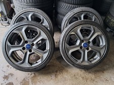 Original Ford 17 Zoll Felgen + 205/40R17 Hankook Sommerreifen 5,5mm Fiesta MK