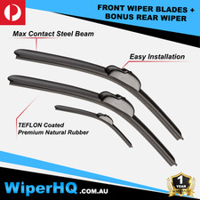 Wiper Blades for Alfa Romeo Stelvio 2016 - 2024 Pair 26"+18" Front Windscreen