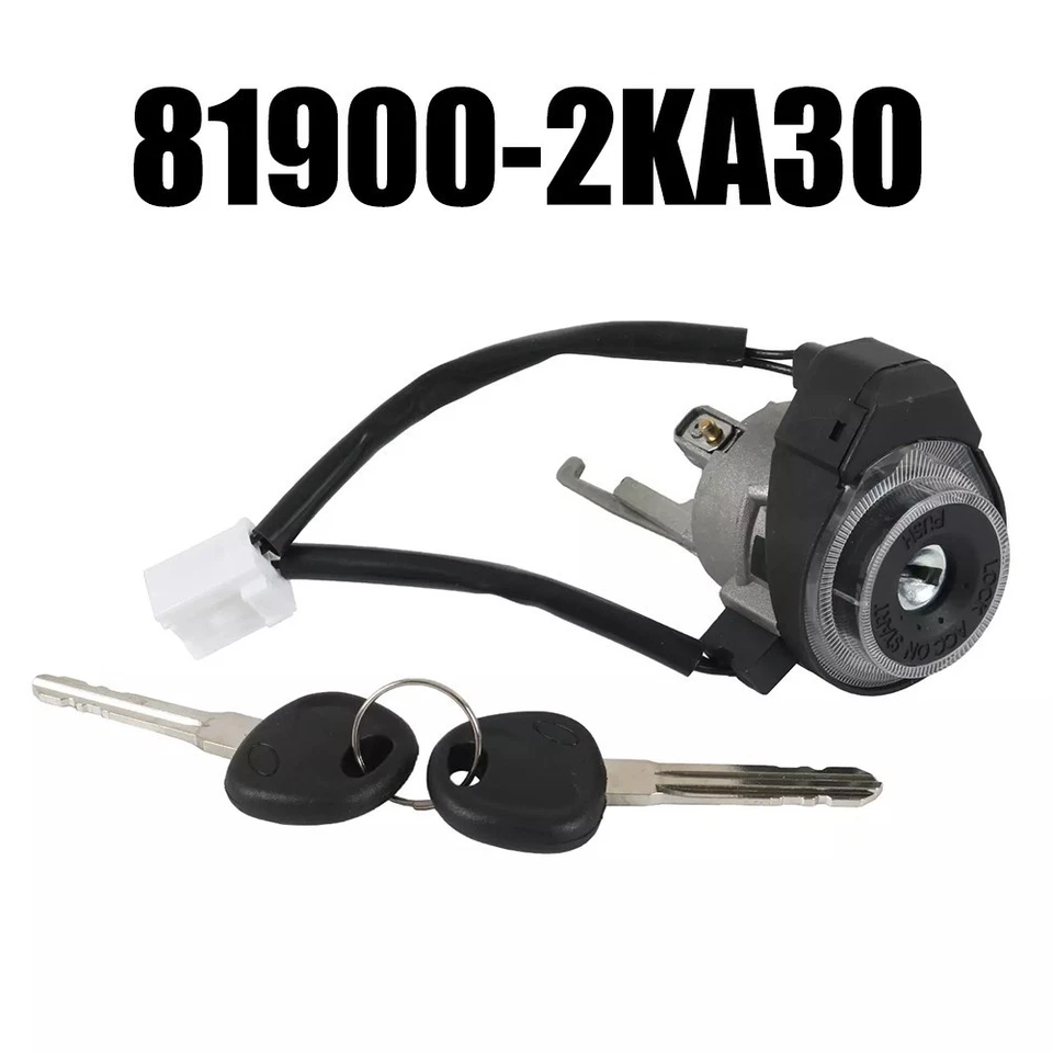 Ignition Cylinders and Keys Set Compatible with For Kia For Soul Models '10 '13 - Image 3 of 4