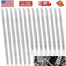 14pcs Ground Straps, 10/12 inch Engine Universal Automotive Ground Strap Kit ...