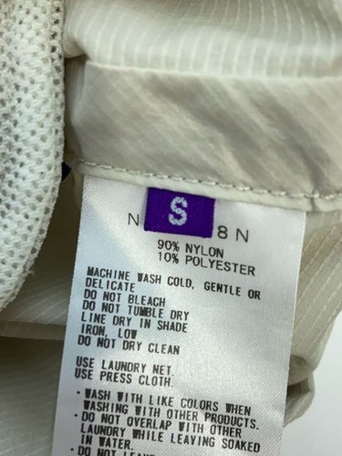 THE NORTH FACE PURPLE LABEL Ladies PERTEX MOUNTAIN WIND PARKA size S nylon USED - Picture 4 of 6