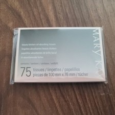 2 PACKS Mary Kay Beauty Blotters Oil-Absorbing Tissues - NEW in Packages