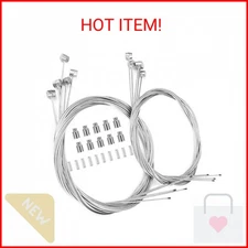 Hapleby 10PCS Premium Bike Brake Cable, Professional Bicycle brake line for Moun