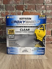 Rust-Oleum 292514 EpoxyShield Premium Floor Coating Kit 90 oz- Clear NEW
