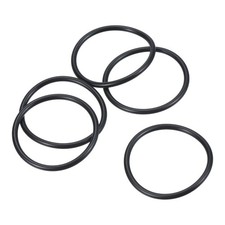 100pcs 37x32x2.5mm Nitrile Rubber O-Rings Metric Sealing Gaskets Black