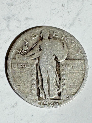 1926 Standing Liberty Quarter 25C in Good Circulated Condition