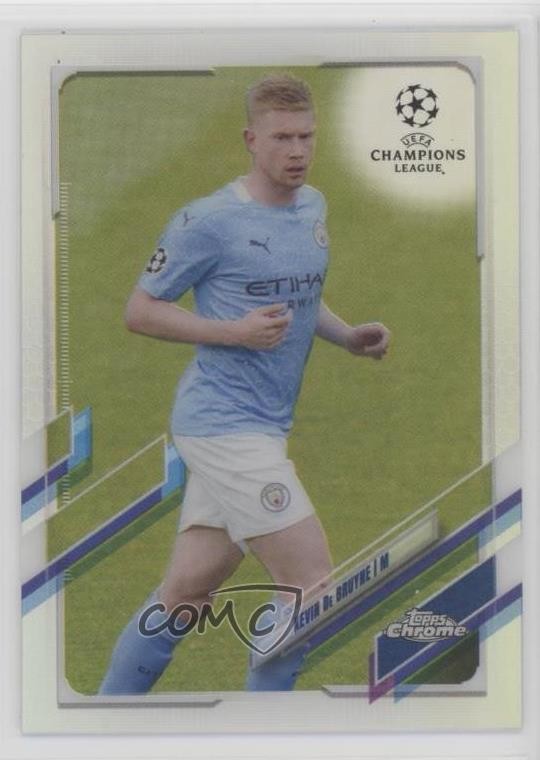2020-21 Topps Chrome UCL Refractor Kevin de Bruyne #18