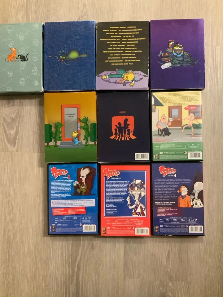 The Simpsons, American Dad, Family Guy DVD Sammlung - Bild 2 von 2