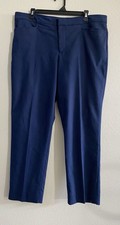 Chaps Women Dress Long Pants Size 16 Navy