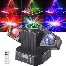 50W Laser Light RGBW LED Moving Head Disco Stage Lighting Beam DMX512 Party DJ