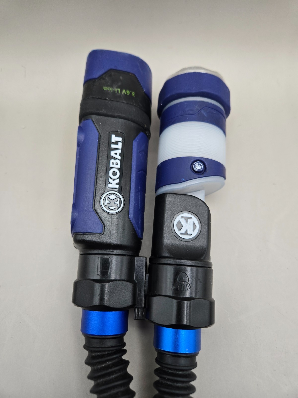 KOBALT HyperCoil LED Snake Work Light RECHARGABLE 4 Mode light