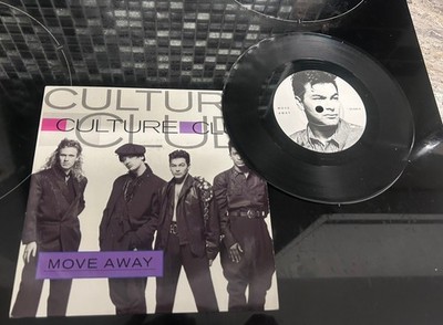 Culture Club - Move Away - 7  Vinyl Single - Picture Sleeve Free P&P