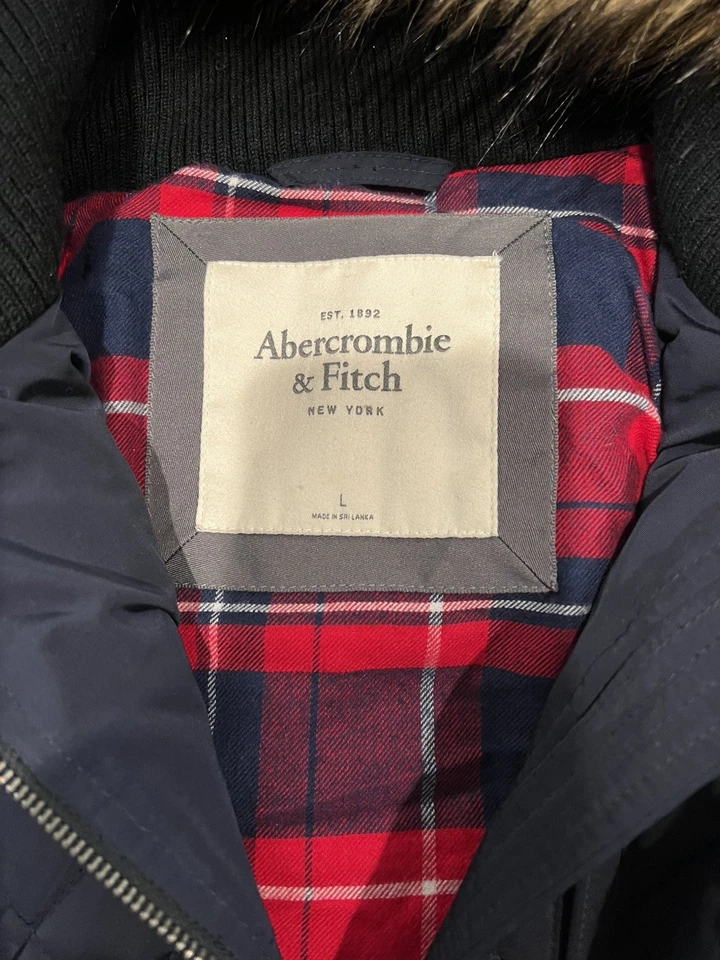 Chaqueta Abercrombie & Fitch Mujer’s Azul Marino y2k M Foto 3 de 4