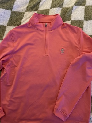 Peter Millar  top 100 private perth performance 1/4 zip pullover men s size M
