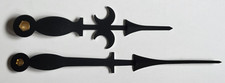 New Old Stock Clock Hand Set (Hour & Minute) Black Colour PARTS REPAIR C38