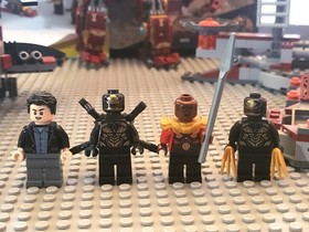 3 LEGO MARVEL 76020 Escape Mission 6866 Wolverine's Chopper 76247 Hulkbuster