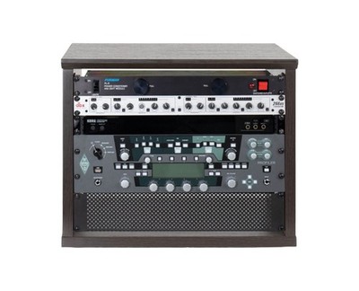 Gator Frameworks GFW-ELITERK-8U-BRN 8U Desktop Studio Rack - Walnut - Open Box