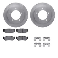 Dynamic Friction Company 6512-47269 Brake Rotor With 5000 Brake Pads And