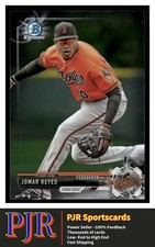 2017 Bowman #BCP137 Jomar Reyes Baltimore Orioles Chrome Prospects