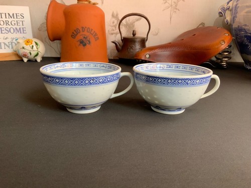 Chinese Jingdezhen Porcelain Rice Grain Blue & White Pattern Tableware *MULTI* - Picture 52 of 58