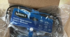 Clear Wrap-Around Safety Glasses