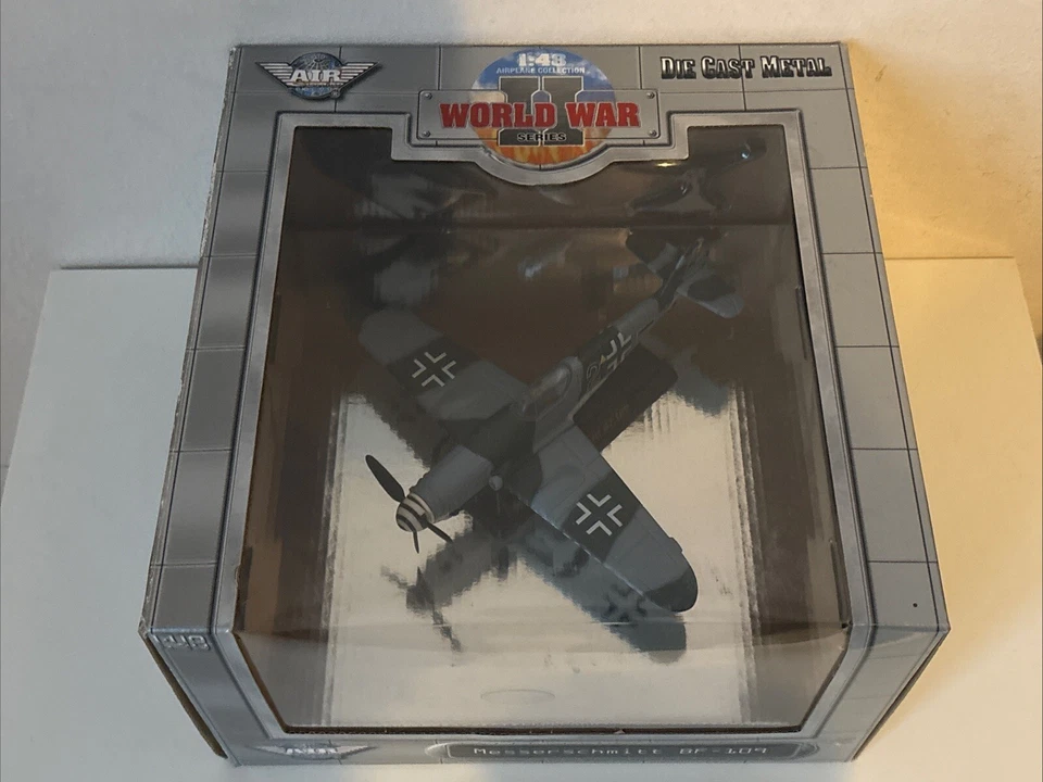 Modellino di Messerschmitt Bf-109 in Scala 1:48 di Metallo Die-cast - Immagine 4 di 4