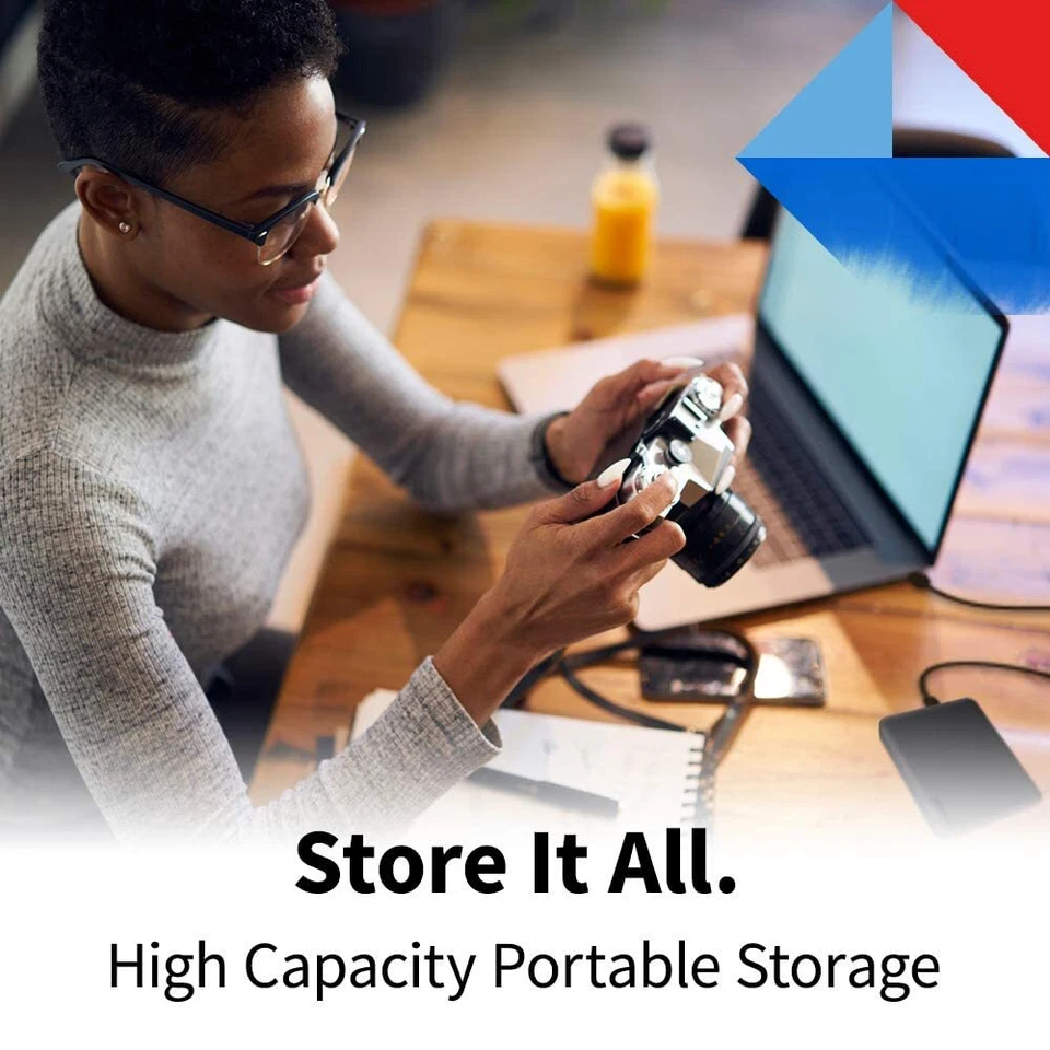 Toshiba Canvio Advance 4Tb Portable External Hard Drive Usb 3.0, Red - Personal  - Image 4 of 4