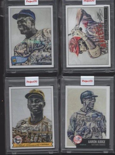 2021 Topps Project 70 Chuck Styles Complete Full Set -Trout-Mantle-Ohtani-Jeter